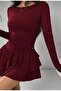 Ruffled Tiered Mini Dress