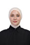 Practical Neck Collar Snap-On Bonnet – Sports Bonnet – Non-Slip, Anti-Sweat – Powder - 2