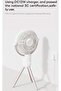 AISOLOVE Multi-Functional Rechargeable Portable Tripod Fan with Remote Control for Home, Hotel, Outd - 5