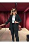 Patterned Cuffed Blazer Jacket - 5