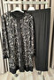Women's Hijab Clothing Plus Size Stripe Patterned Nisa Set