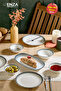 Defne Porcelain Breakfast Set 14 Pieces - 2