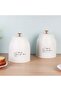 Adrian 2-Piece Metal Storage Box Beige – Stackable & Stylish Kitchen Containers, 1500ml - 5
