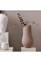 New In Lexie Caramel Ceramic Abstract Vase Rust 23.2X23.2X46.5Cm - 3