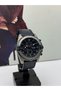 Men's Watch with Dark Blue Leather Strap Waterproof with 2 Years Warranty - 3