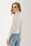 Knitwear Ribbed Badi - Comfortable Regular Fit Ribbed Knitwear Sweater - Women's Basic Turtleneck Knitwear Sweater - 8