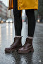 Elyediane Women's Casual Boots with Laces and Zipper 001201 Leather - 2