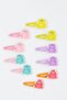 Set of 2 Girls' Bear Model Elegant Buckles - 2