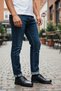 Konay 0341 Genuine Leather Large Size Men's Shoes