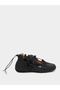 Women Black Ballerina Sneakers - 2