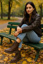 Ysalaema Women's Lace-Up Zippered Casual Boots 001202 Skin - 2