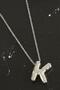 K Letter Balloon Necklace - 3