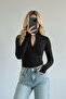 Rover Basic Slim Fit Zippered Blouse