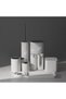 Stone Liquid Soap Dispenser, Countertop, 200ml - White/Chrome - 3