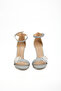 Perla Glittery Detachable Buckle Detailed Heeled Shoes - 7
