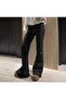 Women's Recly Casual Comfortable Fit Flared Trousers - 5