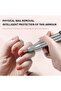 Rechargeable 24W Silver Nail Drill 35,000 RPM Portable USB-C E-File Kit with 800mAh Battery & 6 Bits - 3