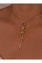 Women's Colorful Gold Steel Y Necklace Trendy Elegant Daily Colorful Exquisite Design - 3