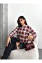 Women's Crochet Embroidered Floral Pattern Long Sleeve Blouse - 2