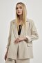 Armalife 7560 Sleeve Folding Detail Blazer Women's Jacket - 2