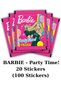 Brbiie - Party Time! Sticker 20 Pack (100 Stickers) Ltd Edition Sticker Set - 7