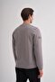 Regular Fit Scuba Fabric Cotton Blended S-Line Printed Sweatshirt-52380 - 3