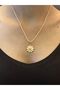 21 cm Steel Daisy Pendant Women's Necklace - 4