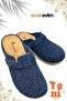 Women's Winter House Slippers – Warm, Lightweight and Durable Stylish Plush Slippers Navy Blue - 4