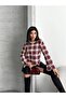 Women's Crochet Embroidered Floral Pattern Long Sleeve Blouse - 5