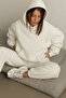 3-Thread Jersey Printed Unisex Hooded Sweatshirt