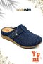 Women's Winter House Slippers – Warm, Lightweight and Durable Stylish Plush Slippers Navy Blue