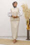 Buttoned Knitwear Sweater Tsd250221 Beige - 4
