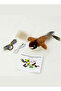 Cat Toy Touch Activated Flapping Wings Realistic Bird Sounds Rechargeable - 4