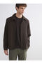 Amazing deals from rmz gi̇yi̇m brown standard mold velvet collar men's coat
