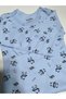 Girl Boy Child Baby Long Sleeve Snap Fastener Bodysuit-Badi 100% Organic Cotton 3.5-4-5-6 Years Old - 3