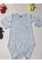 Girl Boy Child Baby Long Sleeve Snap Fastener Bodysuit-Badi 100% Organic Cotton 3.5-4-5-6 Years Old - 4