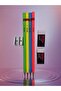 Pencil Eraser Sharpener Set 7 Piece Set Neon Colors - 2