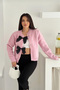 Pink Bow Knitwear Cardigan - 2