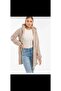 Women's Hooded Zippered Long Welsoft Plush Cardigan with Elasticated Sleeves - 4
