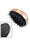 Rose Gold Hair Straightener Comb Wide Range Brushed Hair Straightener Suitable For All Hair Types - 5