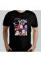 Kpop Demon Hunters Huntrix Unisex 100% Cotton Crew Neck T-Shirt Model 3