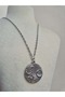 Non-Tarnish Steel Sky Medallion Necklace