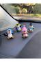 Cute Penguins Car Interior Dashboard Ornament Accessory Dashboard Decoration 4 Pieces Gift for Lover - 2