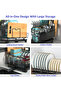 Dish Drying Rack for Kitchen Counter, 2 Tier Stainless Steel crockery Drying stand - 6