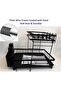Dish Drying Rack for Kitchen Counter, 2 Tier Stainless Steel crockery Drying stand - 8