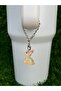 Glow-In-The-Dark Rabbit Thermos Ornament/Rabbit Thermos Charm/Bunny Bag Charm - 2