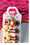 Brown Hair Clip Set with Cute Figures 5 Pieces - 6