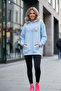 Printed Unisex Hooded Sweatshirt Patterned Oversize Hoodie