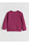 Crew Neck Girl's Sweatshirt - 3