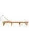 Folding Sun Lounger with Cushion Solid Acacia Wood - 2